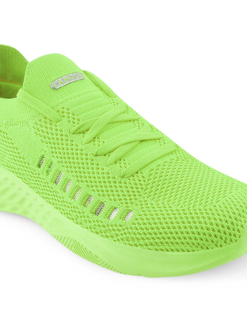 CAMP-FLEEK Green Women's Running Shoes